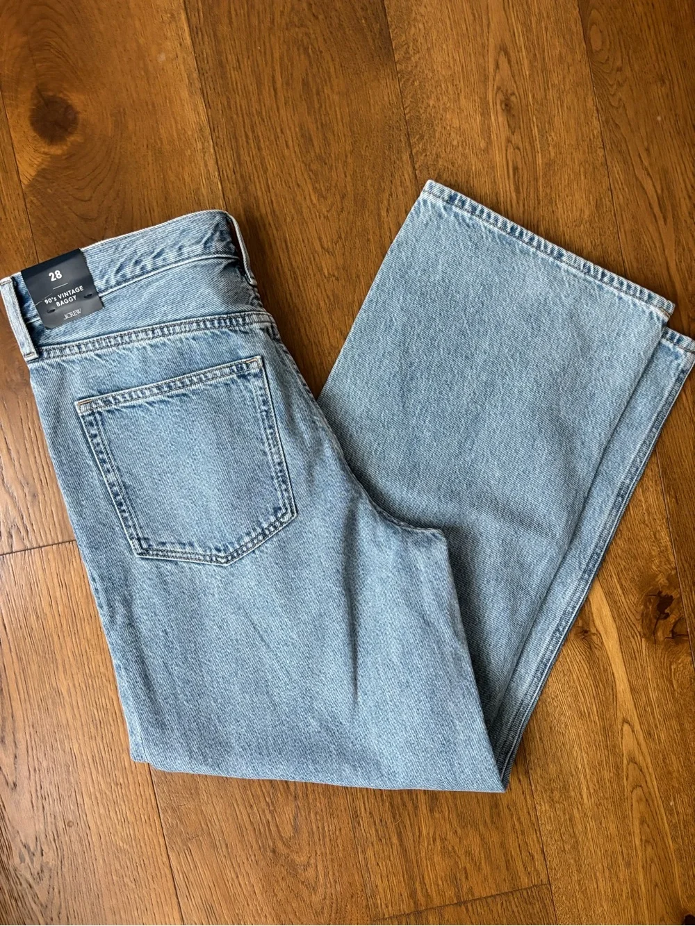 NEW J.Crew 90’s vintage baggy jeans Size 28 #denim 100% cotton
